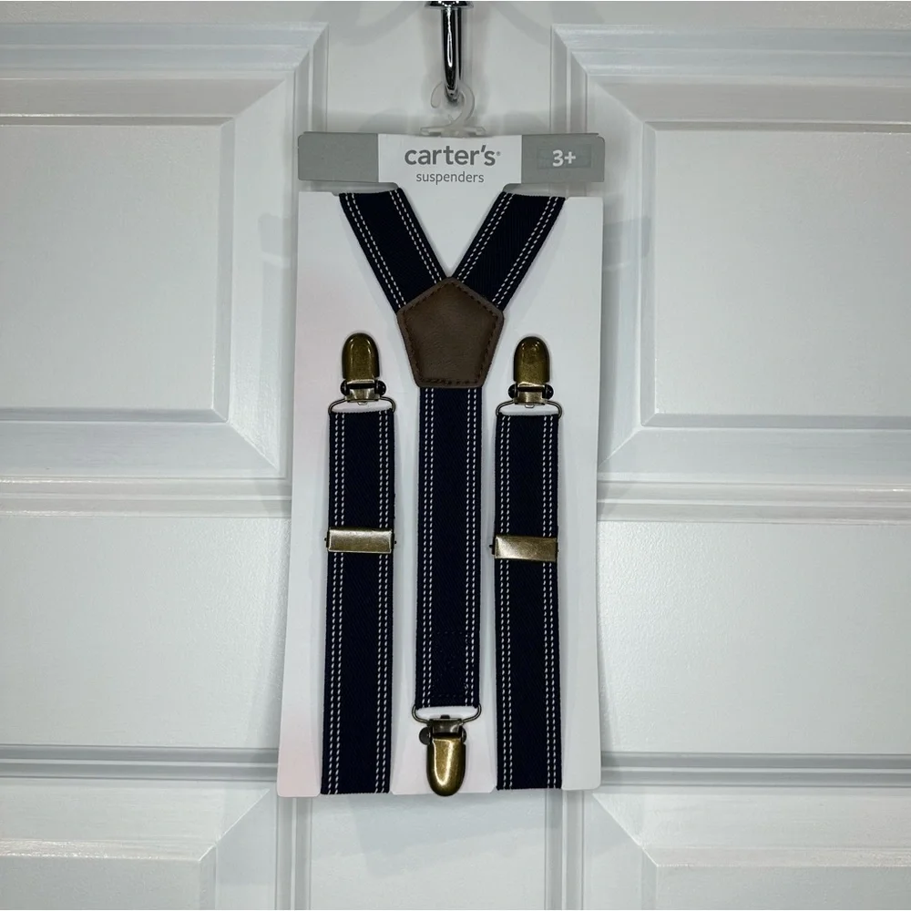 Carters Kids Suspenders Size 3+ NWT‎